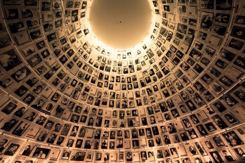 Yad Vashem in Jerusalem,Israel.It's a world center for Holocaust research, documentation, education and commemoration to the 6 million Jewish victims.
