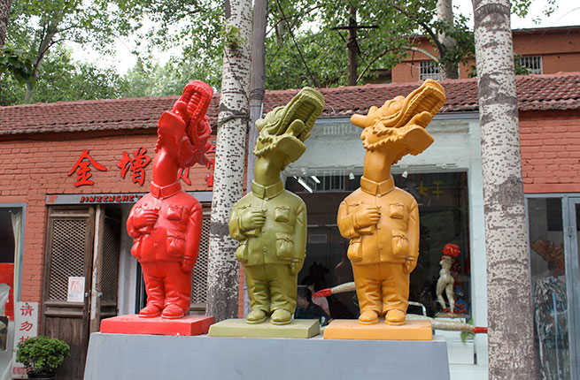 China Building Stephon Marbury Statue