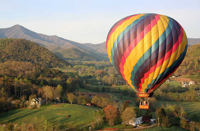 Image result for hot air balloons with scenic views