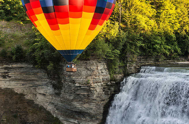 hot air balloon ride tour