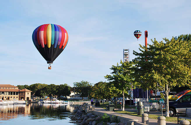 hot air balloon ride tour