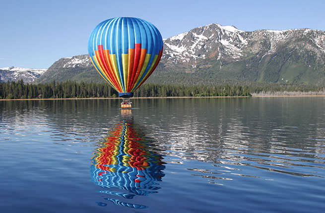 best place for a hot air balloon ride