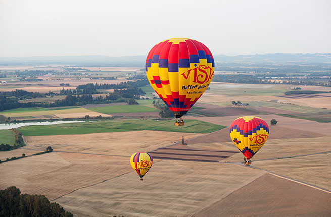 hot air balloon ride tour