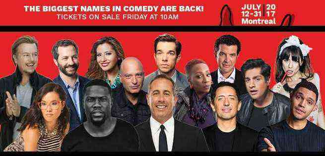 Resultado de imagen para montreal comedy festival 2018