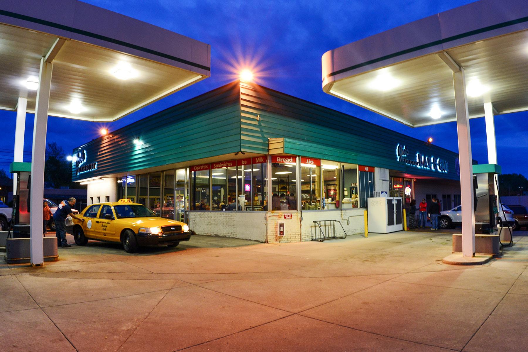 gas stations near longstreet casino