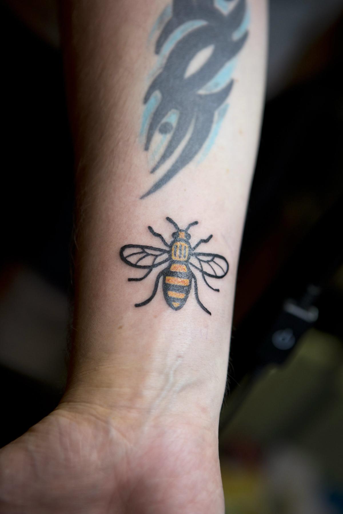What's up With the Many Bee Tattoos in Manchester ...
