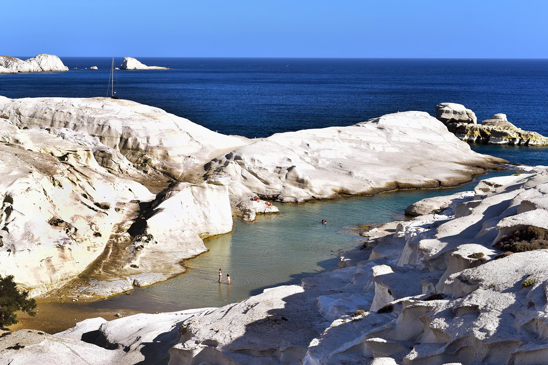 Greece-Best-Beaches-Sarakiniko-Milos-Dodecanese