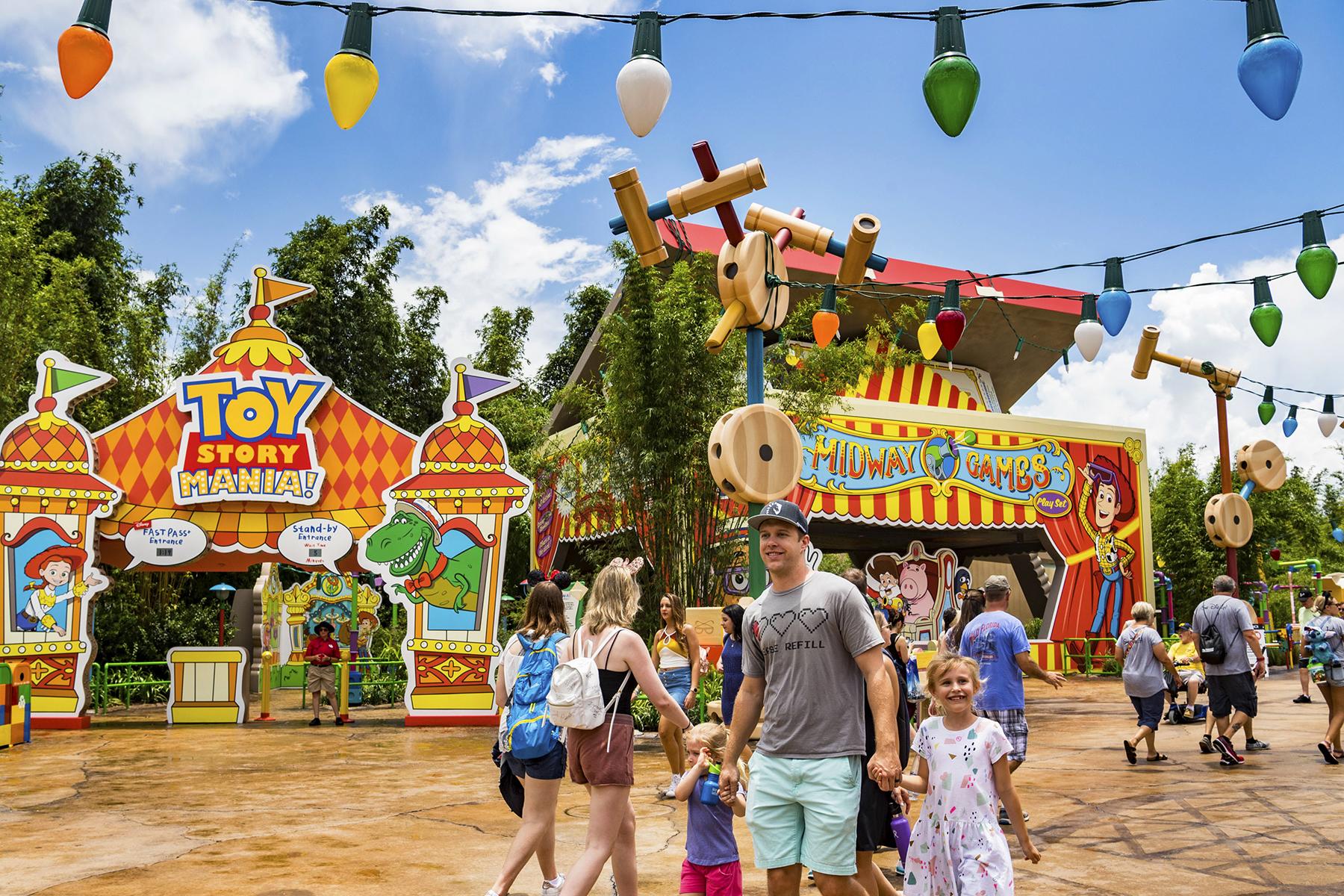 toy story attractions at disney world